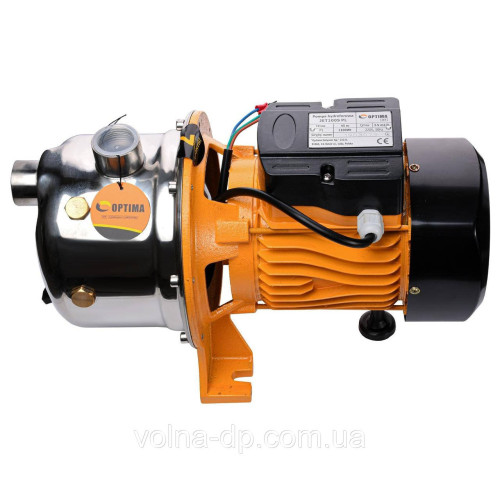 Насос центробежный Optima JET100S-PL 1,1кВт нержавейка БЕЗКОШТОВНА ДОСТАВКА