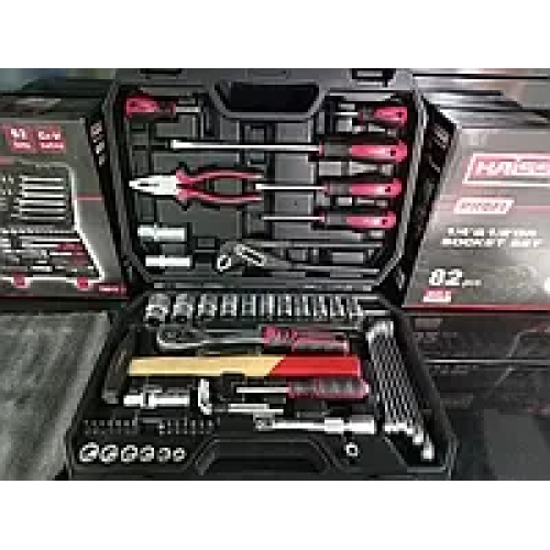 Набір інструментів професiйний 1/2" i 1/4" 58 од. HAISSER Набір інструментів професiйний 1/2" i 1/4" 58 од. HAISSER