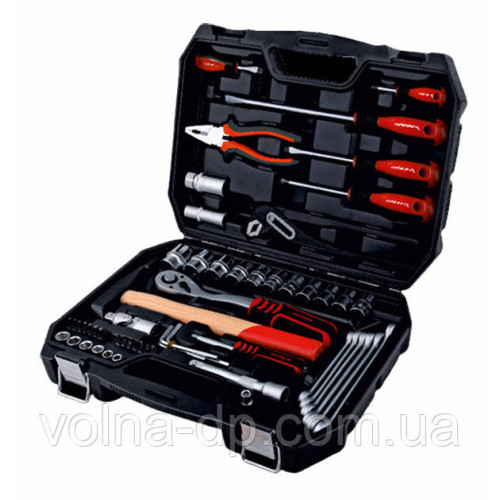 Набір інструментів професiйний 1/2" i 1/4" 58 од. HAISSER Набір інструментів професiйний 1/2" i 1/4" 58 од. HAISSER