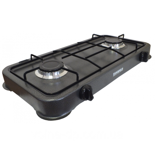 Плита настільна двоконфоркова Grunhelm GGP-6002 Плита настільна двоконфоркова Grunhelm GGP-6002