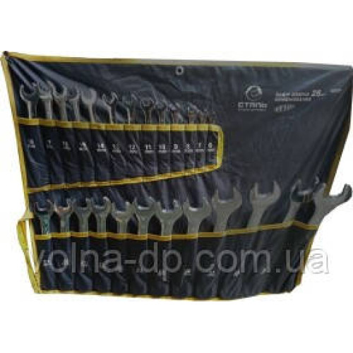Набір ключів комбінованих 6-32 мм 25 шт. СТАЛЬ 48034