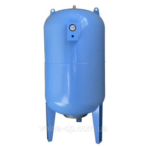 Гідроакумулятор 300л VOLKS pumpe 10 bar вертикальний (з манометром) Гідроакумулятор 300л VOLKS pumpe 10 bar вертикальний (з манометром)