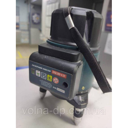 Лазерний нівелір Сталь ЛЛД-360-4 3Л, рабочий діапазон 7 метрів, клас лазеру 2. Лазерний нівелір Сталь ЛЛД-360-4 3Л, рабочий діапазон 7 метрів, клас лазеру 2.