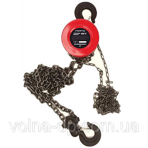 Ланцюгова ручна лебідка Forte HCB-2T Ланцюгова ручна лебідка Forte HCB-2T