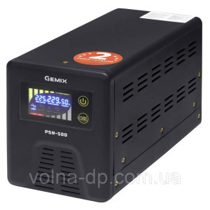 Джерело безперебійного живлення Gemix PSN-500 з чистою синусоїдою