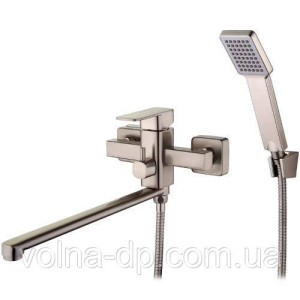 Змішувач для ванни Zegor LEB 7-KH (покриття неіржавка сталь)