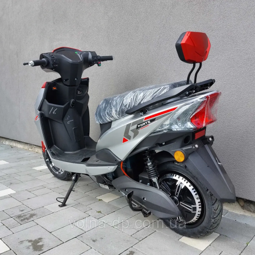 Електроскутер FORTE LEON чорний колір Електроскутер FORTE LEON чорний колір