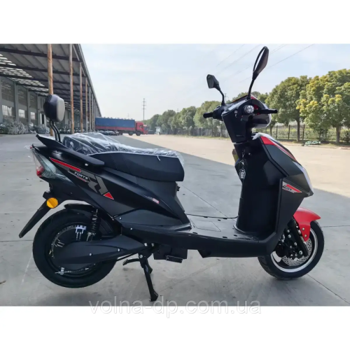 Електроскутер FORTE LEON чорний колір Електроскутер FORTE LEON чорний колір