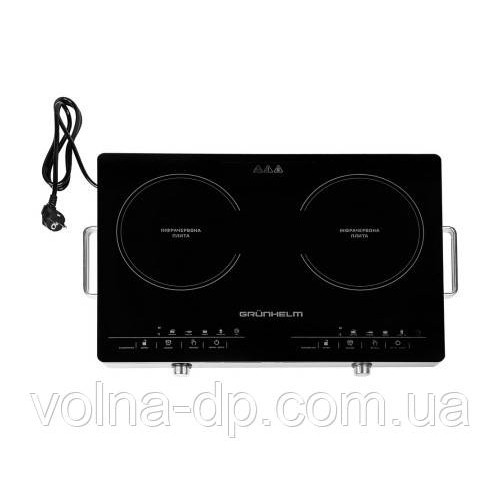 Настільна плита електрична інфачервона Grunhelm GIR-201 Настільна плита електрична інфачервона Grunhelm GIR-201