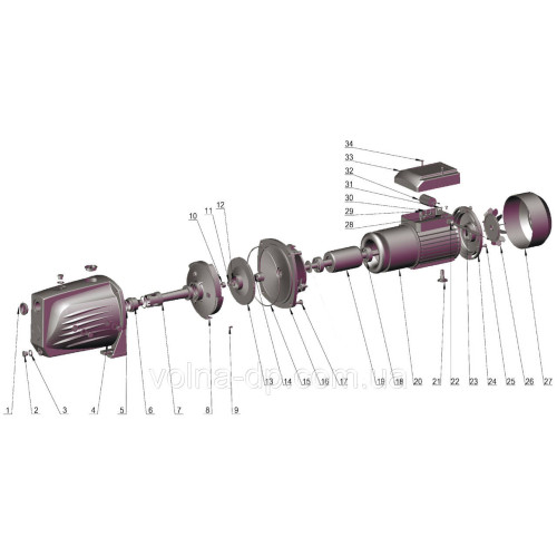 Насос відцентровий Optima JET200 PRIME 2,0кВт