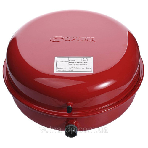 Бак плоский 12л Cristal для опалення Бак плоский 12л Cristal для опалення