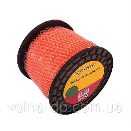 Волосінь для мотокос кручений квадрат Forte 3 мм х 280 м Волосінь для мотокос кручений квадрат Forte 3 мм х 280 м