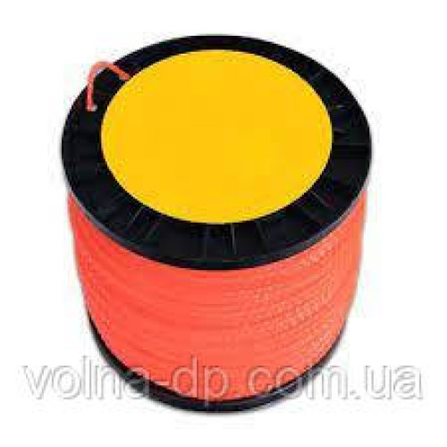 Волосінь для мотокос кручений квадрат Forte 3 мм х 280 м Волосінь для мотокос кручений квадрат Forte 3 мм х 280 м