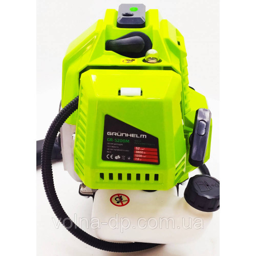 Мотокоса бензинова Grunhelm GR-5200М (3,8 кВт, 7.8 кг) Мотокоса бензинова Grunhelm GR-5200М (3,8 кВт, 7.8 кг)