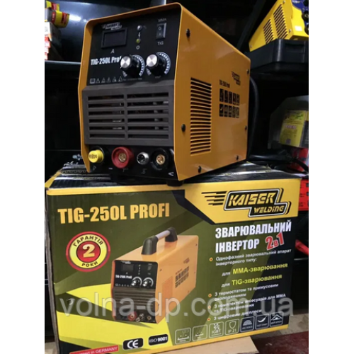 Зварювальний інвертор Kaiser TIG-250L PROFI Зварювальний інвертор Kaiser TIG-250L PROFI