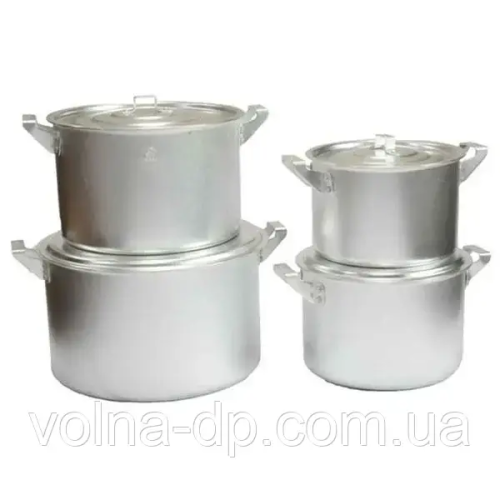 Набір алюмінієвих каструль 5 шт. GUSTO GT-1600-05