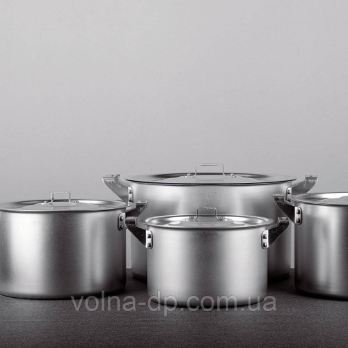 Набір алюмінієвих каструль 5 шт. GUSTO GT-1600-05