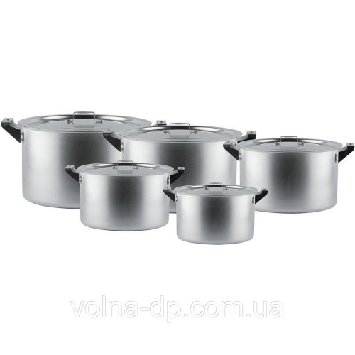 Набір алюмінієвих каструль 5 шт. GUSTO GT-1600-05