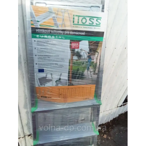 Драбина алюмінієва — 916 (6ст) ITOSS Драбина алюмінієва — 916 (6ст) ITOSS