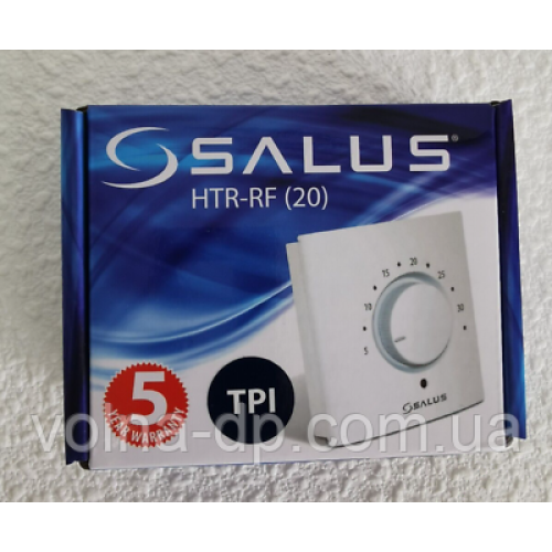 Термостат-терморегулятор бездротовий Salus HTR-RF (20) ZigBee 2xAA Термостат-терморегулятор бездротовий Salus HTR-RF (20) ZigBee 2xAA