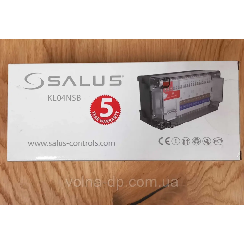 Модуль-Центр комутації Salus KL04NSB 4-зонній Модуль-Центр комутації Salus KL04NSB 4-зонній