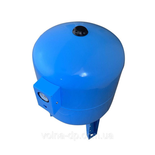 Гідроакулятор 80л VOLKS pumpe 10bar верт. (З манометром)