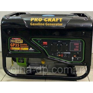 Генератор бензиновий PROCRAFT GP35