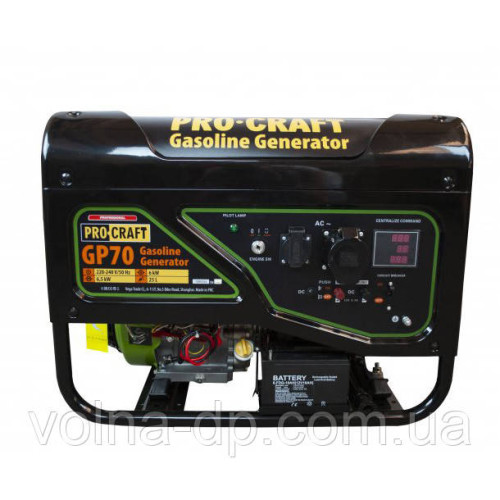 Генератор бензиновий Procraft GP70