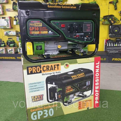 Генератор бензиновий Procraft GP30