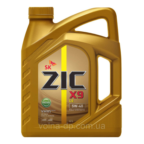 Олива ZIC X9 LS 5W-40 Diesel 4 л Олива ZIC X9 LS 5W-40 Diesel 4 л