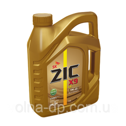 Олива ZIC X9 LS 5W-40 Diesel 4 л Олива ZIC X9 LS 5W-40 Diesel 4 л