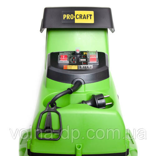 Подрібнювач гілок PRO-CRAFT PSL2800 Подрібнювач гілок PRO-CRAFT PSL2800