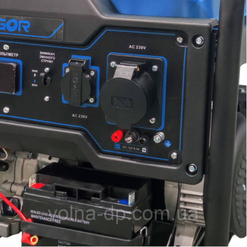 Бензиновий генератор ZEGOR DNB-7777_WE 8 квт Бензиновий генератор ZEGOR DNB-7777_WE 8 квт