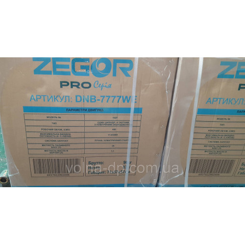 Бензиновий генератор ZEGOR DNB-7777_WE 8 квт Бензиновий генератор ZEGOR DNB-7777_WE 8 квт
