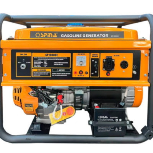 Бензиновий генератор SPINA SP18000E (7.5 квт)