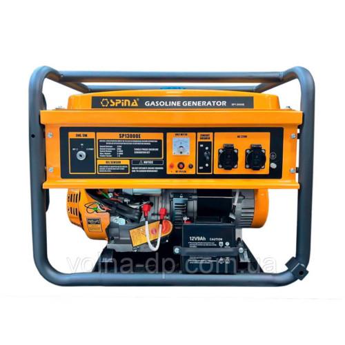 Генератор бензиновий SPINA SP-1300E (5.5 квт) Генератор бензиновий SPINA SP-1300E (5.5 квт)