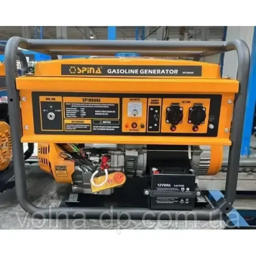 Генератор бензиновий SPINA SP-1300E (5.5 квт) Генератор бензиновий SPINA SP-1300E (5.5 квт)