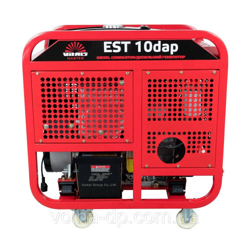 Генератор Vitals Master EST 10dap (дизель, 10 кВт)+БЕЗКОШТОВНА ДОСТАВКА