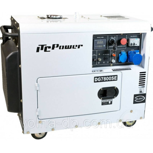 Генератор дизельний ITC Power DG7800SE 6000/6500 W - ES Генератор дизельний ITC Power DG7800SE 6000/6500 W - ES
