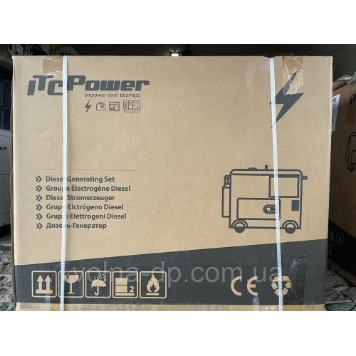 Генератор дизельний ITC Power DG7800SE 6000/6500 W - ES Генератор дизельний ITC Power DG7800SE 6000/6500 W - ES