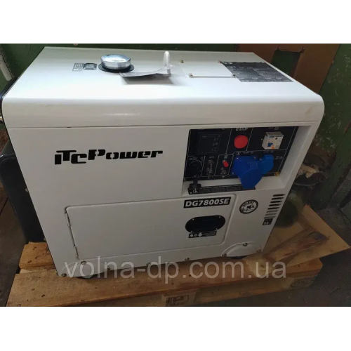 Генератор дизельний ITC Power DG7800SE 6000/6500 W - ES Генератор дизельний ITC Power DG7800SE 6000/6500 W - ES