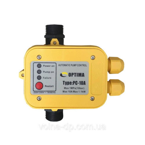 Захист сухого ходу Optima PC10A c автоматичним перезапуском безкоштова доставка
