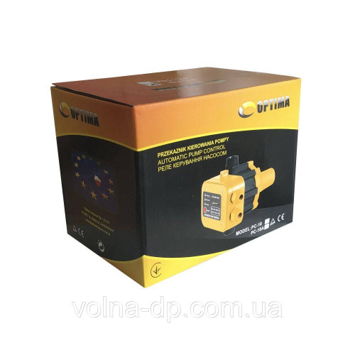 Захист сухого ходу Optima PC10A c автоматичним перезапуском безкоштова доставка