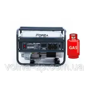 Forza FPG4500Е 3.0 кВт газ/бензин 100% Мідна обмотка (Безкотова Доставка)+редуктор