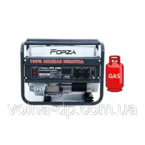 Forza FPG4500Е 3.0 кВт газ/бензин 100% Мідна обмотка (Безкотова Доставка)+редуктор