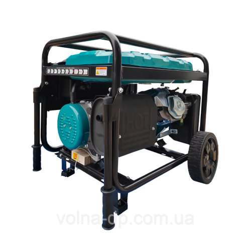 Генератор бензиновий INVO H6250DТ-G 5.0/5.5 кВт, трифазний, з електрозапуском