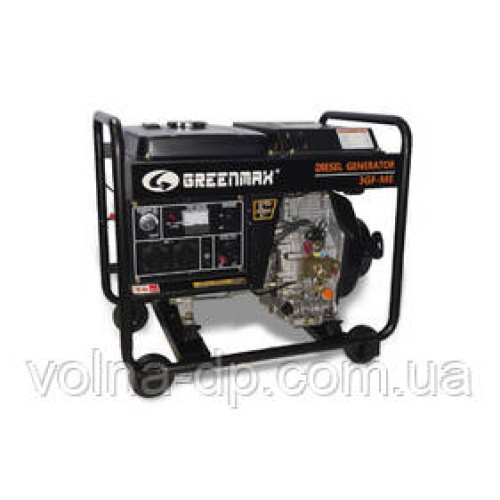 Генератор дизельный GREENMAX 3GF-ME 2.8/3.2 кВт(БЕЗКОШТОВНА ДОСТАВКА)