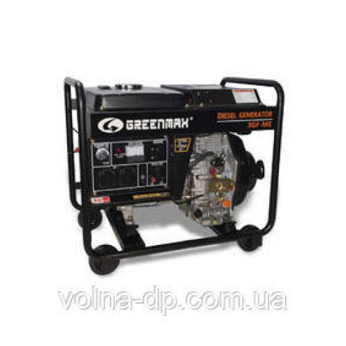 Генератор дизельный GREENMAX 3GF-ME 2.8/3.2 кВт(БЕЗКОШТОВНА ДОСТАВКА)
