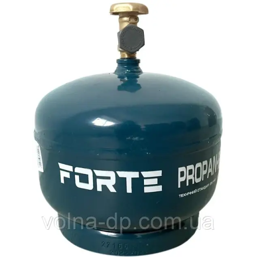 Газовий балон Forte побутовий 4.8 л (BP124417)
