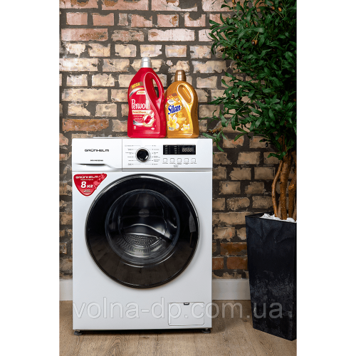 Пральна машина Grunhelm GWS-FN812D1WB